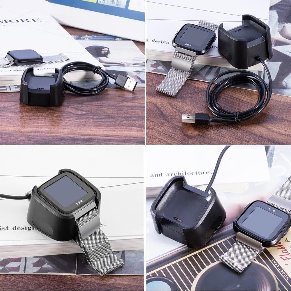Compatible with Fitbit Versa 2 Replacement Charger Cradle Dock Cable (NOT ORIGINAL)
