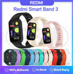 Compatible with Xiaomi Redmi Smart Band 3 / Redmi Band 3 Soft Silicone Replacement Strap Band (NOT ORIGINAL)
