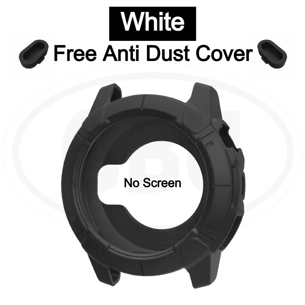 Coros Nomad Sarung Full Built-in Tempered Glass / Sarung Half Silikon - No Screen  PERCUMA Anti-Dust Cover