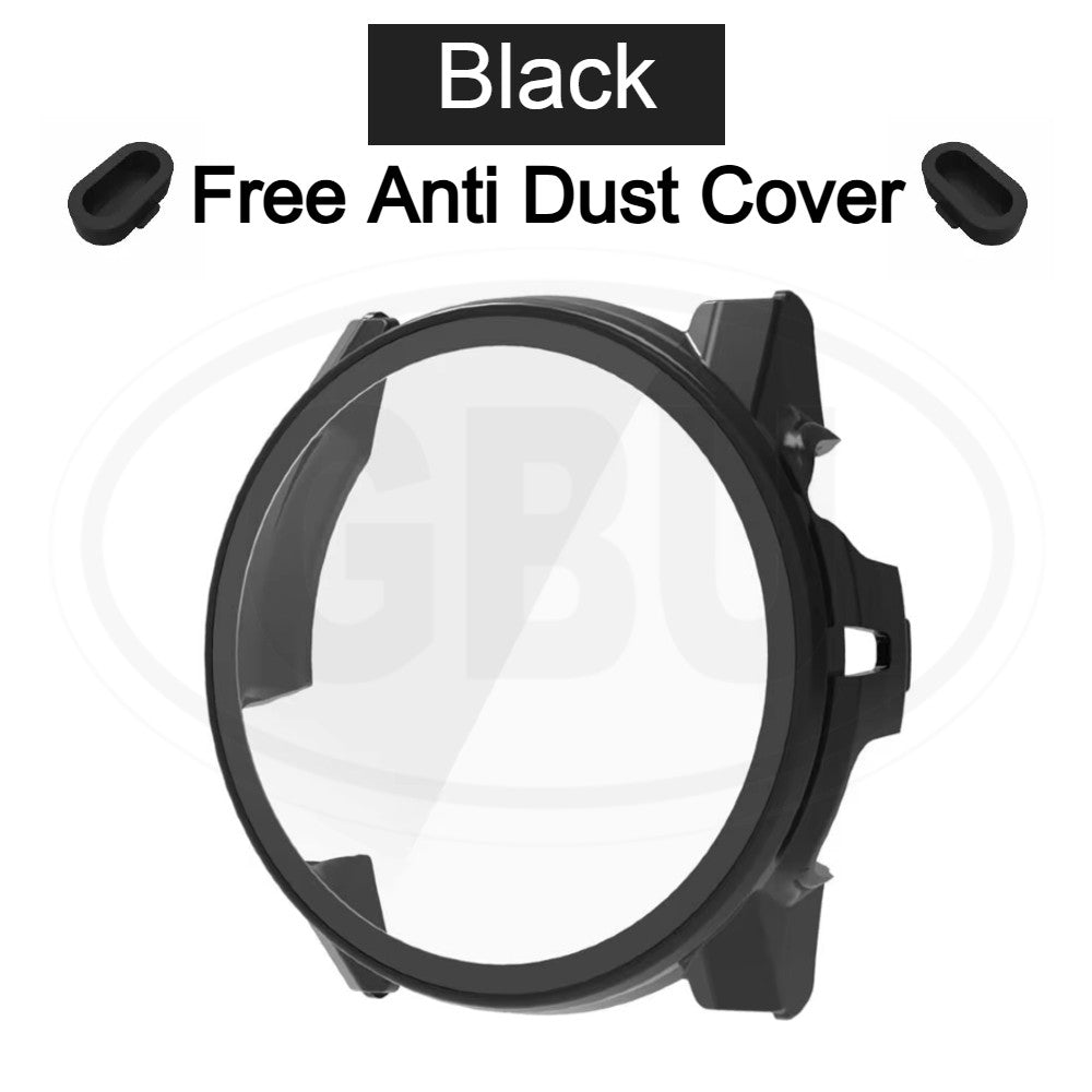 Coros Apex 4 42mm / Apex 4 46mm Sarung Full Built-in Tempered Glass Cover / Sarung Half Silikon - No Screen