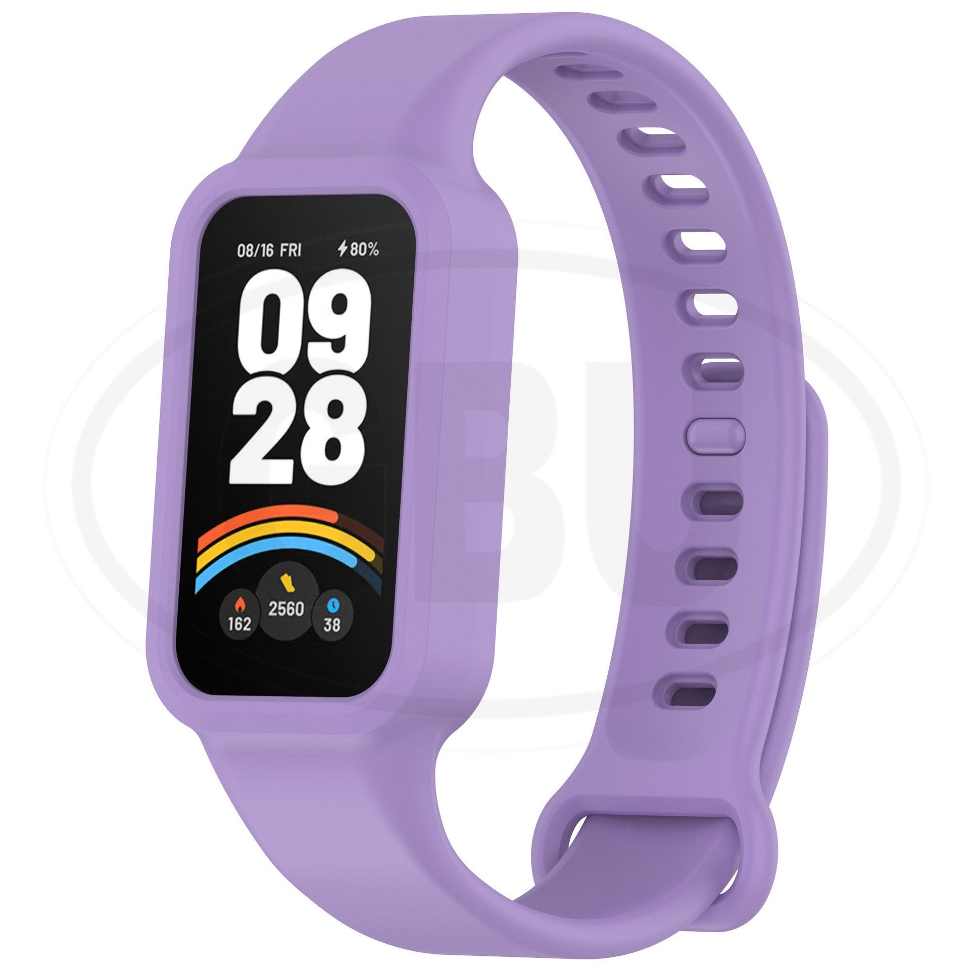Compatible with Xiaomi Smart Band 9 Active / Mi Band 9 Active Soft Silicone Replacement Strap Band (NOT ORIGINAL)
