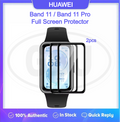 Huawei Band 11 / Huawei Band 11 Pro Sarung Full Built-in Tempered Glass / Sarung Half Silikon - No Screen Cover