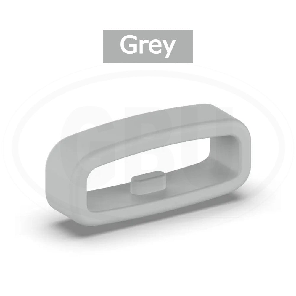 Rubber Silicone Watch Band Strap Ring Loop Holder Watch Strap Keeper Free Loop Strap Loop Keeper - 18mm / 20mm / 22mm