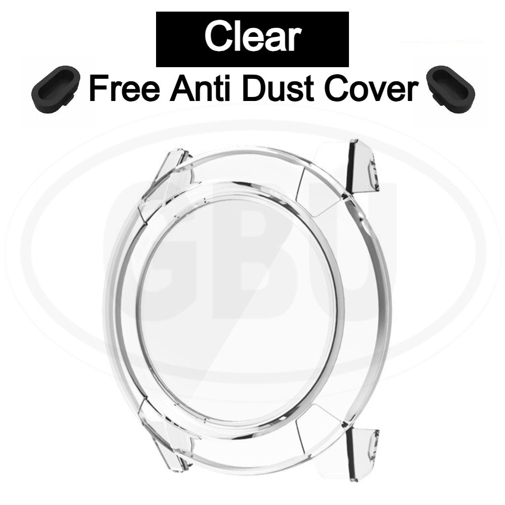 Coros Nomad Sarung Full Built-in Tempered Glass / Sarung Half Silikon - No Screen  PERCUMA Anti-Dust Cover