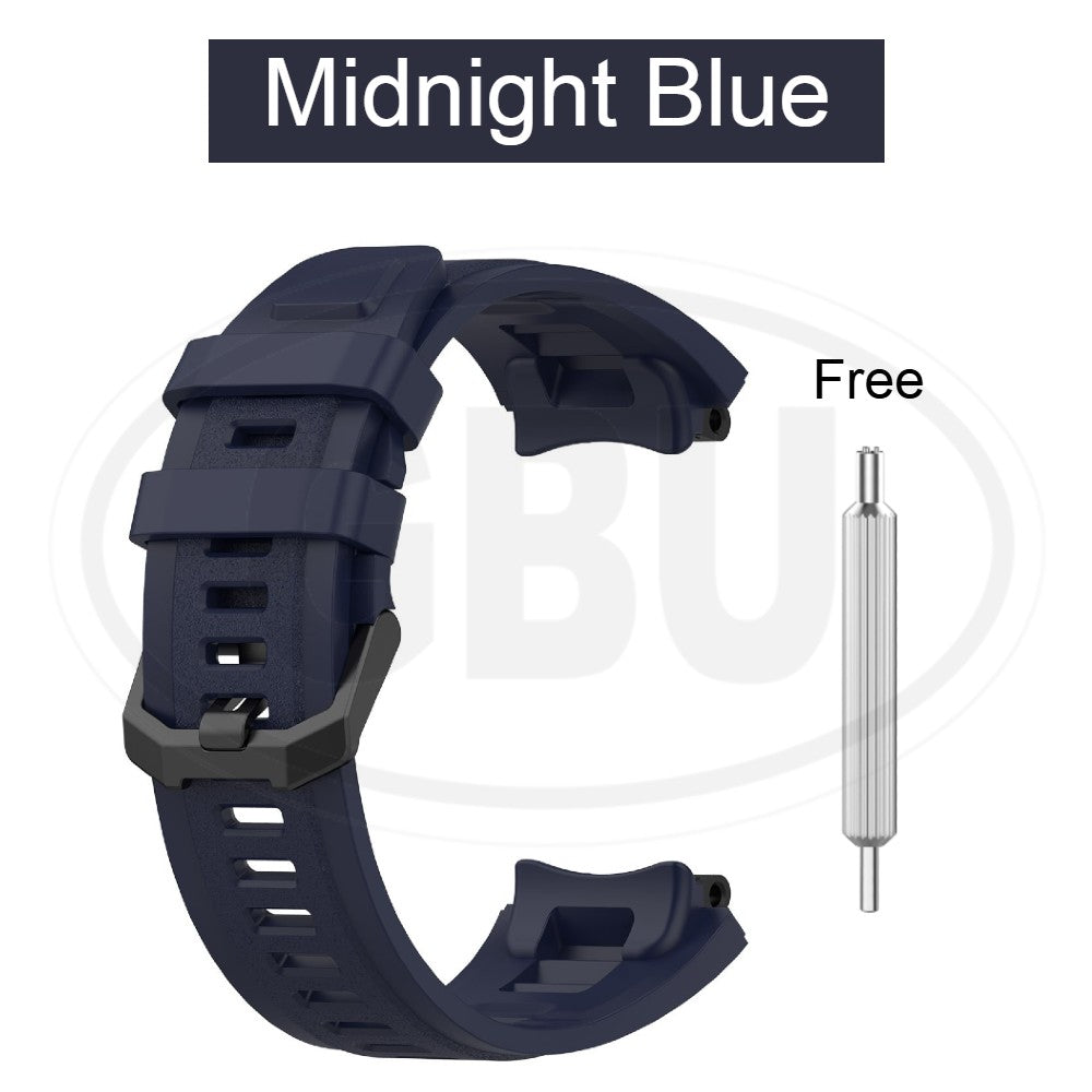 Amazfit T Rex 2 / T-Rex 2 Smartwatch Tali Silikon Lembut / Watch Strap (High Quality) - 22mm