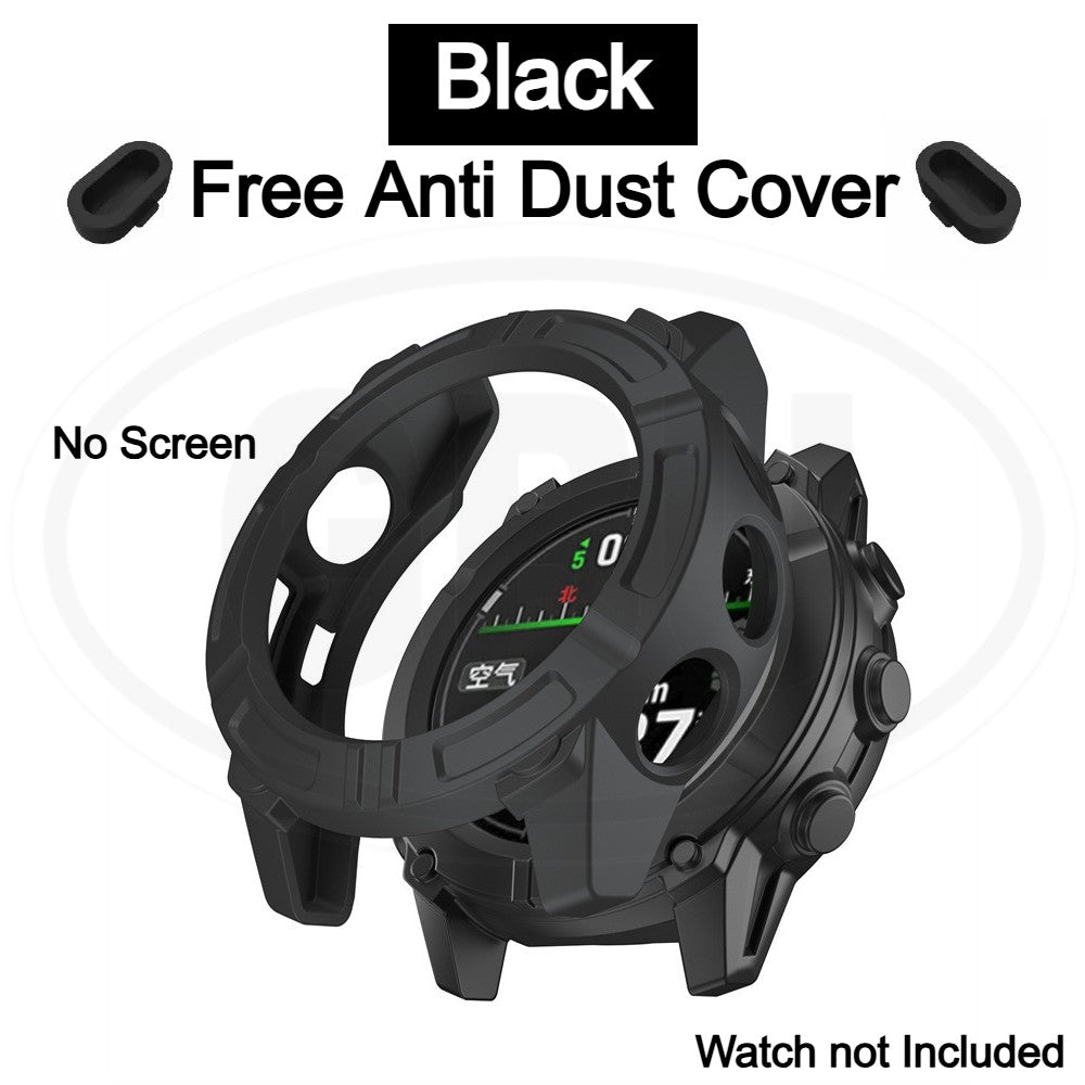 Garmin Descent G2 / Descent G1 Sarung Half Silikon - No Screen  PERCUMA Anti-Dust Cover