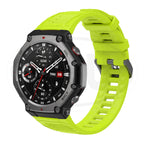 Compatible with Amazfit T Rex 3 / T-Rex 3 Strap Soft Silicone Strap Band (NOT ORIGINAL)