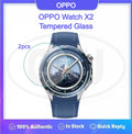 < 2pcs > OPPO Watch X2 / OPPO X2 Screen Protector HD Tempered Glass