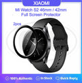 [2pcs] Xiaomi Watch S2 / Mi Watch S2 46mm / 42mm 3D Full Cover Screen Protector - Full Screen